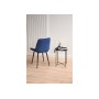 Стул на металлокаркасе Седа синий (zd 798) / черный np