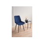 Стул на металлокаркасе Седа синий (zd 798) / черный np