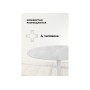 Стол стеклянный Tulip 90 super white glass