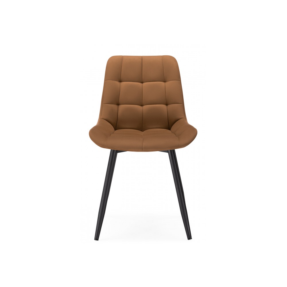 Стул на металлокаркасе Челси крутящийся кирпичный / черный Стул на металлокаркасе Челси крутящийся кирпичный / черный