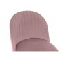 Стул на металлокаркасе Gabi 1 light purple / black