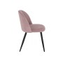 Стул на металлокаркасе Gabi 1 light purple / black