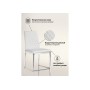 Барный стул Teon white / chrome