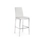 Барный стул Teon white / chrome