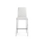 Барный стул Teon white / chrome