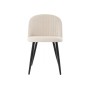 Стул на металлокаркасе Gabi 1 beige / black