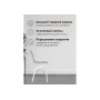 Стул на металлокаркасе Челси светло-серый / белый Стул на металлокаркасе Челси светло-серый / белый