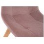Стул деревянный Filip light purple / wood