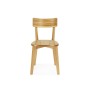 Стул деревянный Линда жесткое сидение дуб / вивид дуб