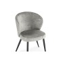 Стул на металлокаркасе Gref gray / black