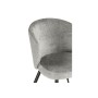 Стул на металлокаркасе Gref gray / black