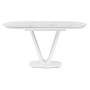 Керамический стол Азраун белый