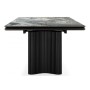 Керамический стол Мален 240x110 mineral stone baldoser / черный