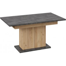 Стол деревянный Детройт Тип 1 дуб крафт золотой / ателье темное