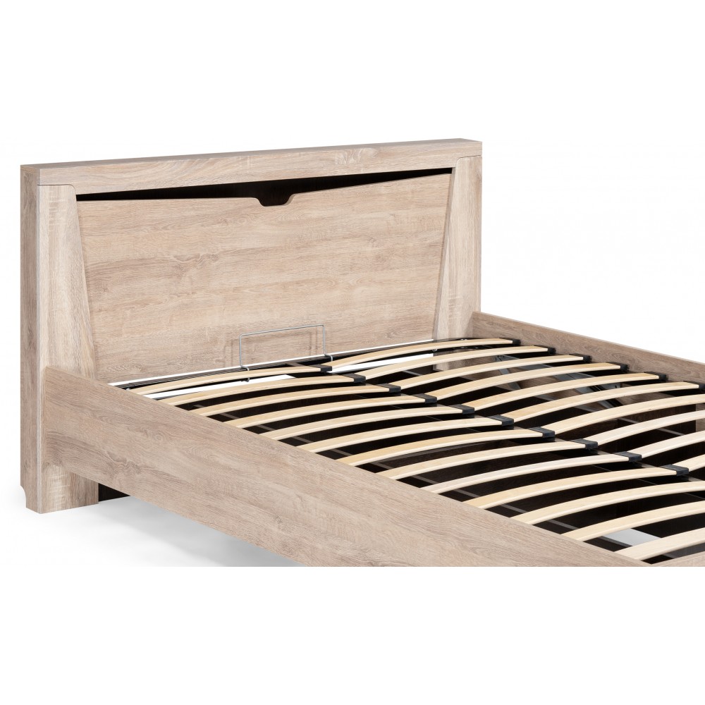 Кровать Магантия 160х200 с ПМ парящая дуб баррик Кровать Магантия 160х200 с ПМ парящая дуб баррик