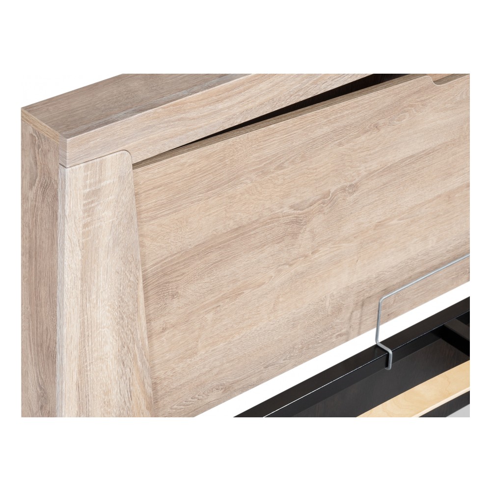 Кровать Магантия 160х200 с ПМ парящая дуб баррик Кровать Магантия 160х200 с ПМ парящая дуб баррик