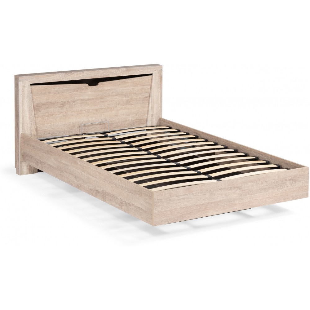 Кровать Магантия 160х200 с ПМ парящая дуб баррик Кровать Магантия 160х200 с ПМ парящая дуб баррик