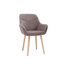 Стул деревянный Флюид латте (zd 290) / светлое дерево