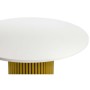 Стол деревянный Барел 90 белый / золото