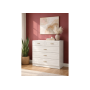 Комод Ливерпуль 10.103.01 белый / ясень ваниль