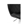 Барный стул Porch black / chrome