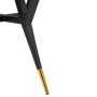 Стол деревянный Selina 80х72 black / gold