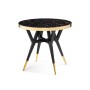 Стол деревянный Selina 80х72 black / gold