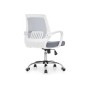 Компьютерное кресло Ergoplus light gray / white