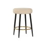 Барный стул Plato white fabric