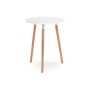 Стол деревянный Lorini 60 white / wood