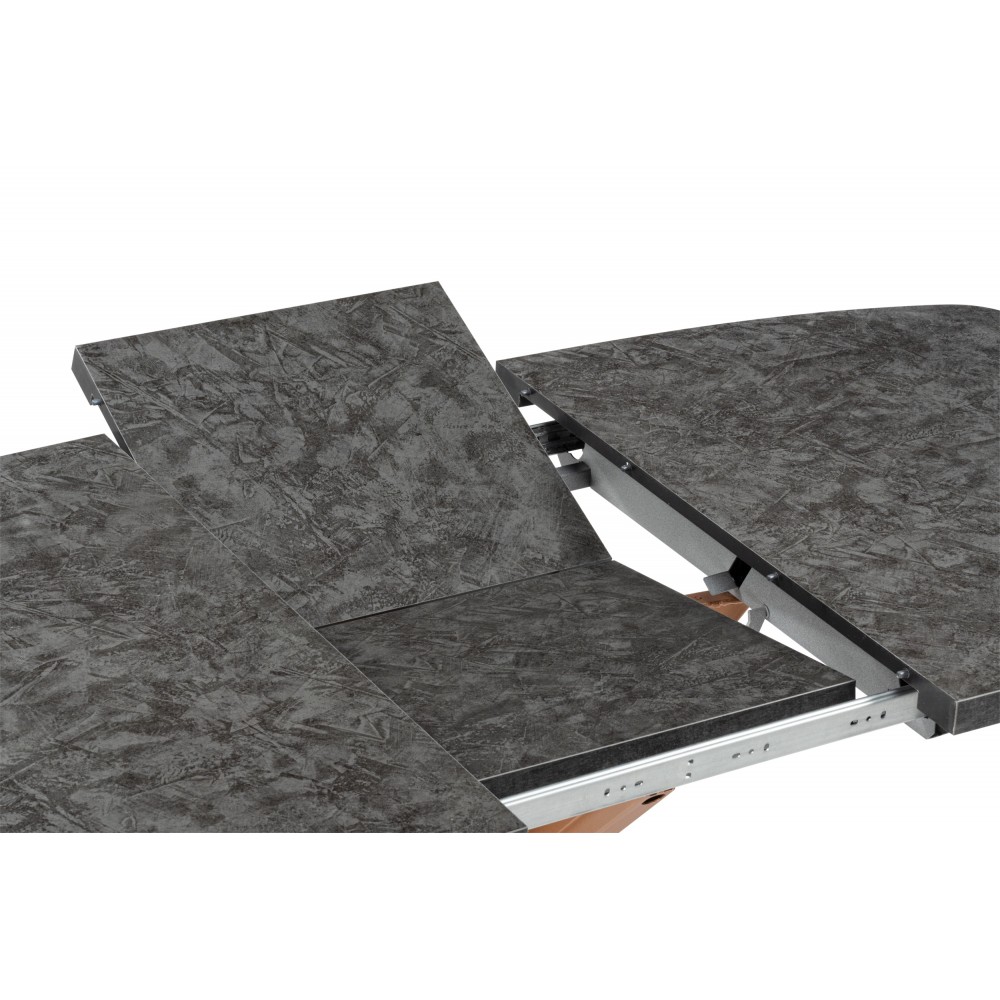 Стол деревянный Кортез 32 116(160)x77 раздвижной малави / медь