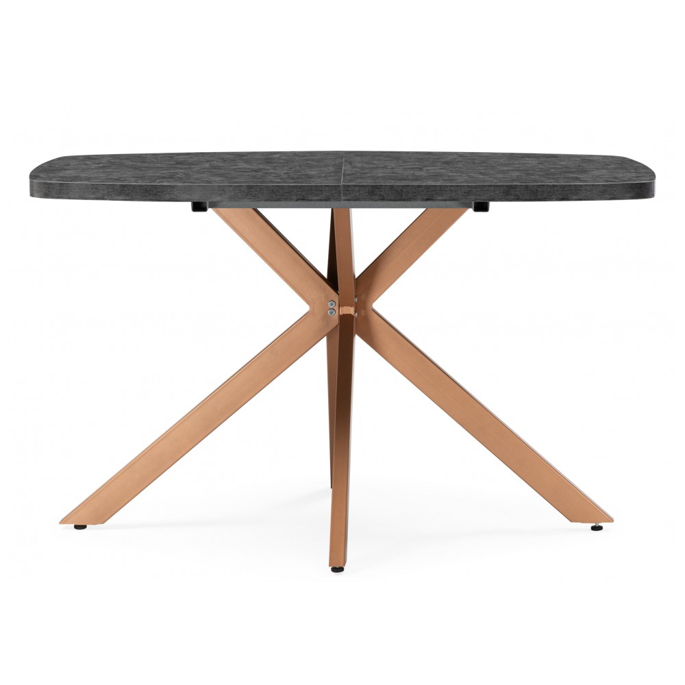 Стол деревянный Кортез 32 116(160)x77 раздвижной малави / медь