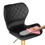 Барный стул Porch gold / black