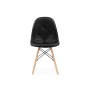 Стул деревянный Kvadro 1 black / wood