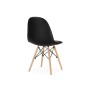 Стул деревянный Kvadro 1 black / wood