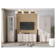 Готовая гостиная Мотру кашемир / шампань комплектация 3 Готовая гостиная Мотру кашемир / шампань комплектация 3