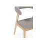 Стул деревянный Токио 2 ткань 231 / светлое дерево