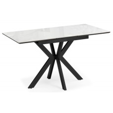 Керамический стол Гардинг 100(130)x70 серый (yb9020022bg) / черный