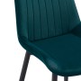 Стул на металлокаркасе Seda-1 green / gold / black
