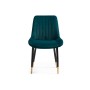 Стул на металлокаркасе Seda-1 green / gold / black
