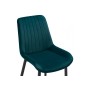 Стул на металлокаркасе Seda-1 green / gold / black