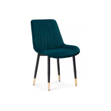 Стул на металлокаркасе Seda-1 green / gold / black