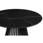 Керамический стол Нэнси 90х90х75 shakespeare black / черный