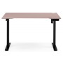 Компьютерный стол Маркос 120х75 розовый / черный