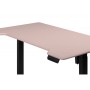 Компьютерный стол Маркос 120х75 розовый / черный