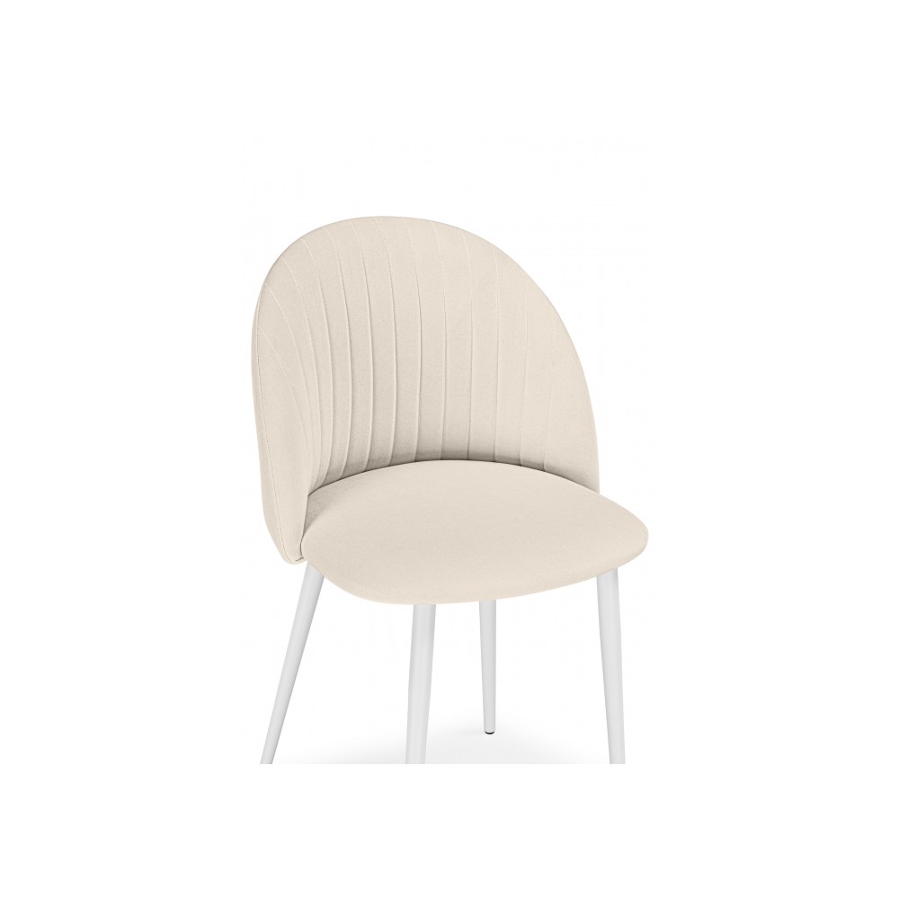 Стул на металлокаркасе Дарлин marseille 2 / белый Стул на металлокаркасе Дарлин marseille 2 / белый