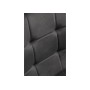 Стул на металлокаркасе Bruk dark gray / white