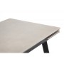Керамический стол Норман 120(180)х80 carmen light grey / черный