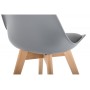 Пластиковый стул Bonuss dark gray