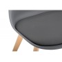 Пластиковый стул Bonuss dark gray